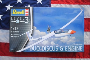 Revell 03961   DUO DISCUS & ENGINE GLIDERPLANE